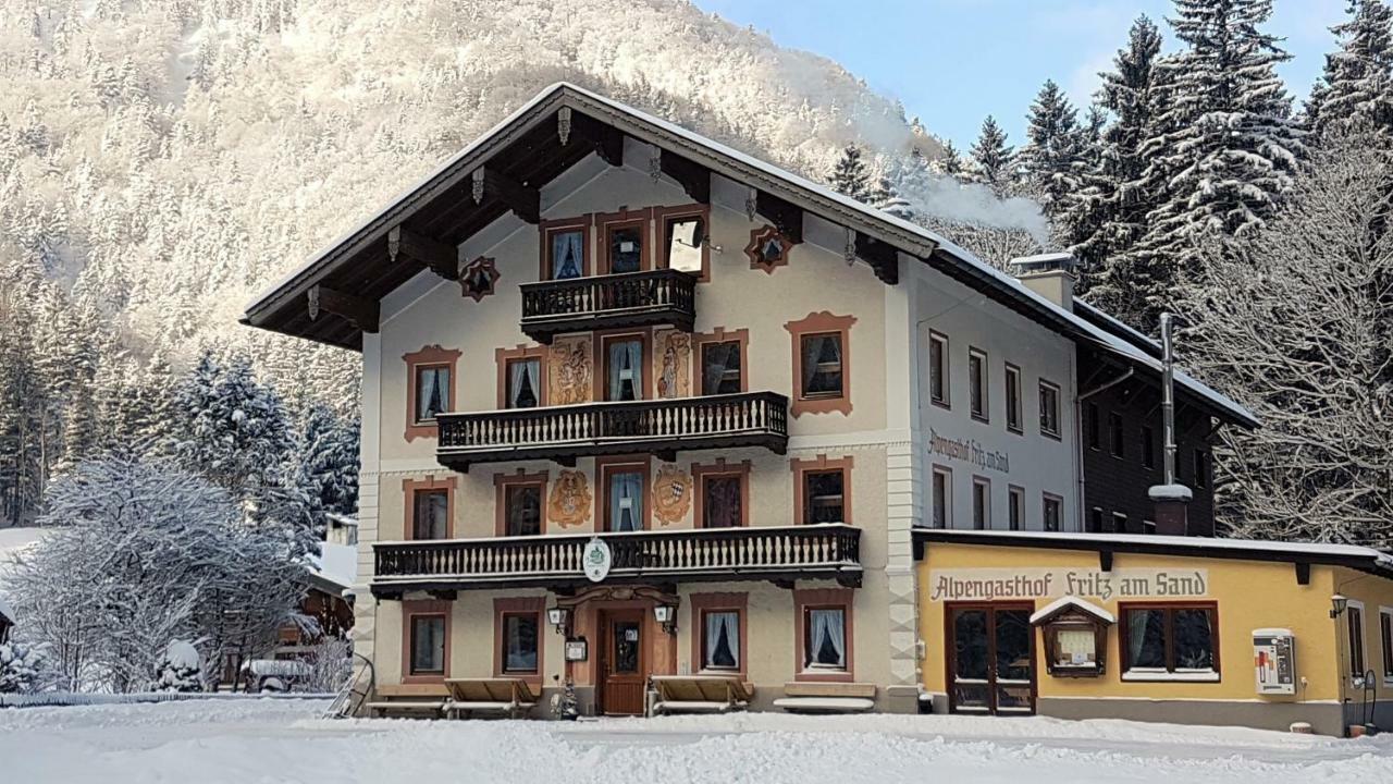 Bergsporthotel Fritz Am Sand Ruhpolding Zewnętrze zdjęcie